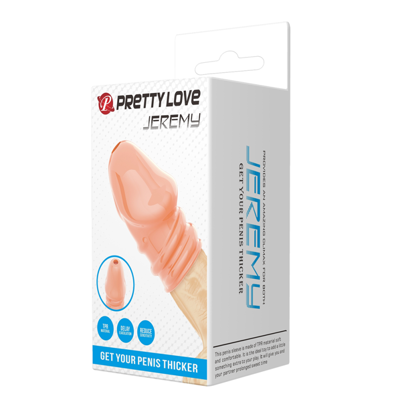 Manson penis, Pretty Love Jeremy, 7 cm, nude