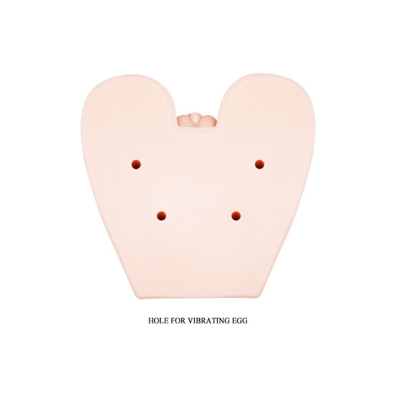 Masturbator realistic, Crazy Bull, 2 in 1, vagin si anus, marime reala, cu vibratii si telecomanda