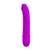 Vibrator, Pretty Love Beck, punctul G, 10 functii de vibratie, design ergonomic, silicon catifelat, silentios, lungime 12 cm, diametru 2 cm, mov