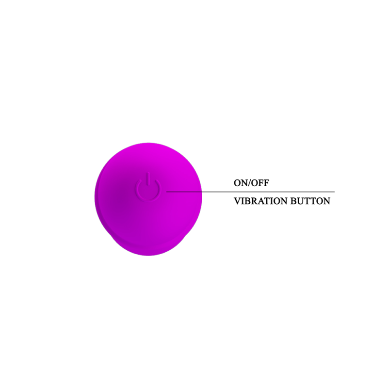 Vibrator, Pretty Love Beck, punctul G, 10 functii de vibratie, design ergonomic, silicon catifelat, silentios, lungime 12 cm, diametru 2 cm, mov