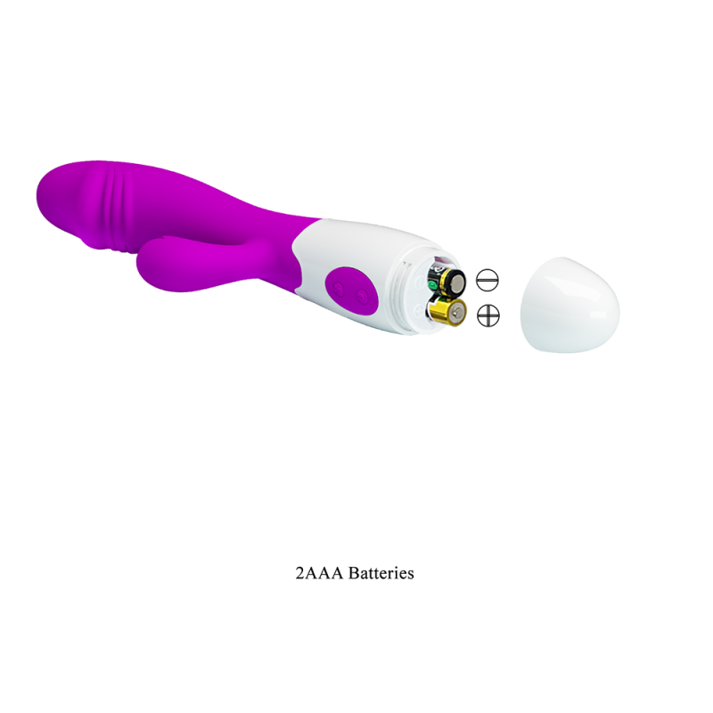 vibrator-iepuras-rabbit-dubla-stimulare-pretty-love-snappy-silicon-lungime-19.5-cm-diametru-3.3-cm-mov