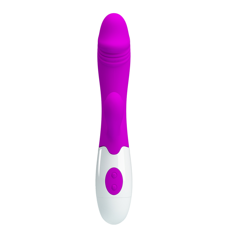 vibrator-iepuras-rabbit-dubla-stimulare-pretty-love-snappy-silicon-lungime-19.5-cm-diametru-3.3-cm-mov